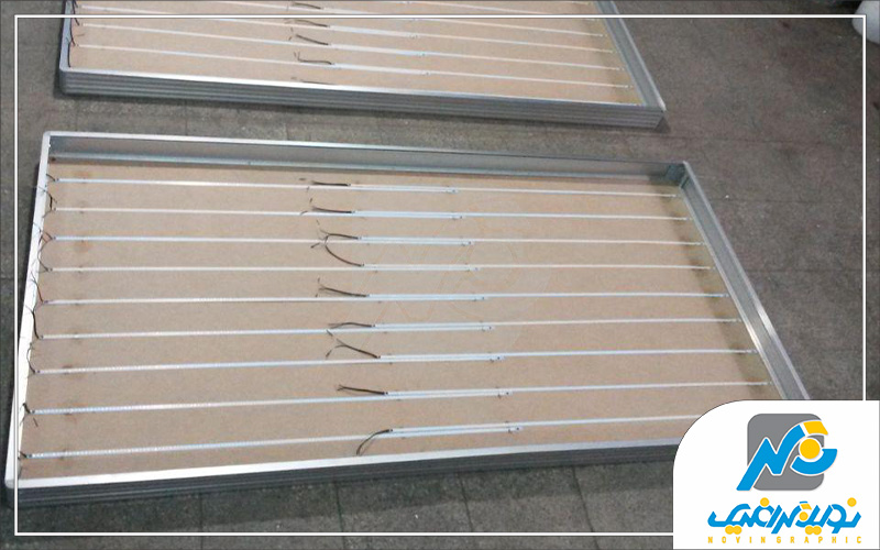 مراحل نصب لایت باکس
