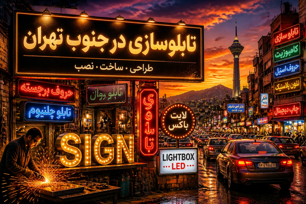 تابلوسازی نوین گرافیک