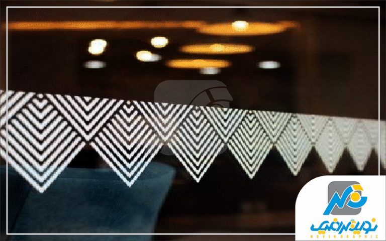 استیکر شیشه